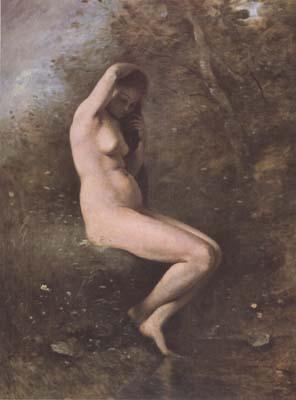 Jean Baptiste Camille  Corot Venus au bain (mk11) oil painting picture